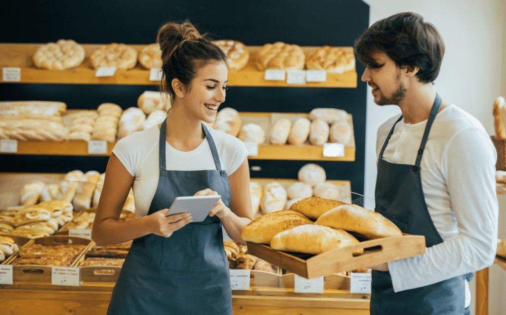 Caisse enregistreuse pour boulanger