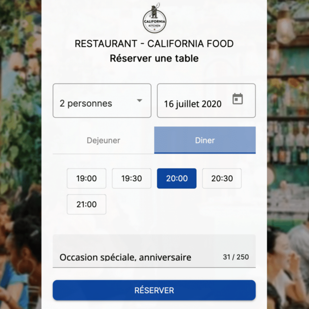 Réservation en ligne : Solution simple et efficace